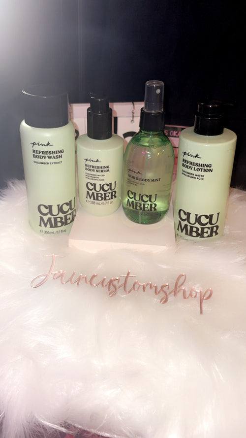 Hair & body mist cucumber set