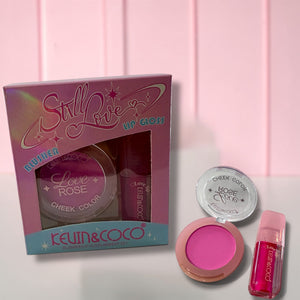 BLUSHER & LIP GLOSS SET
