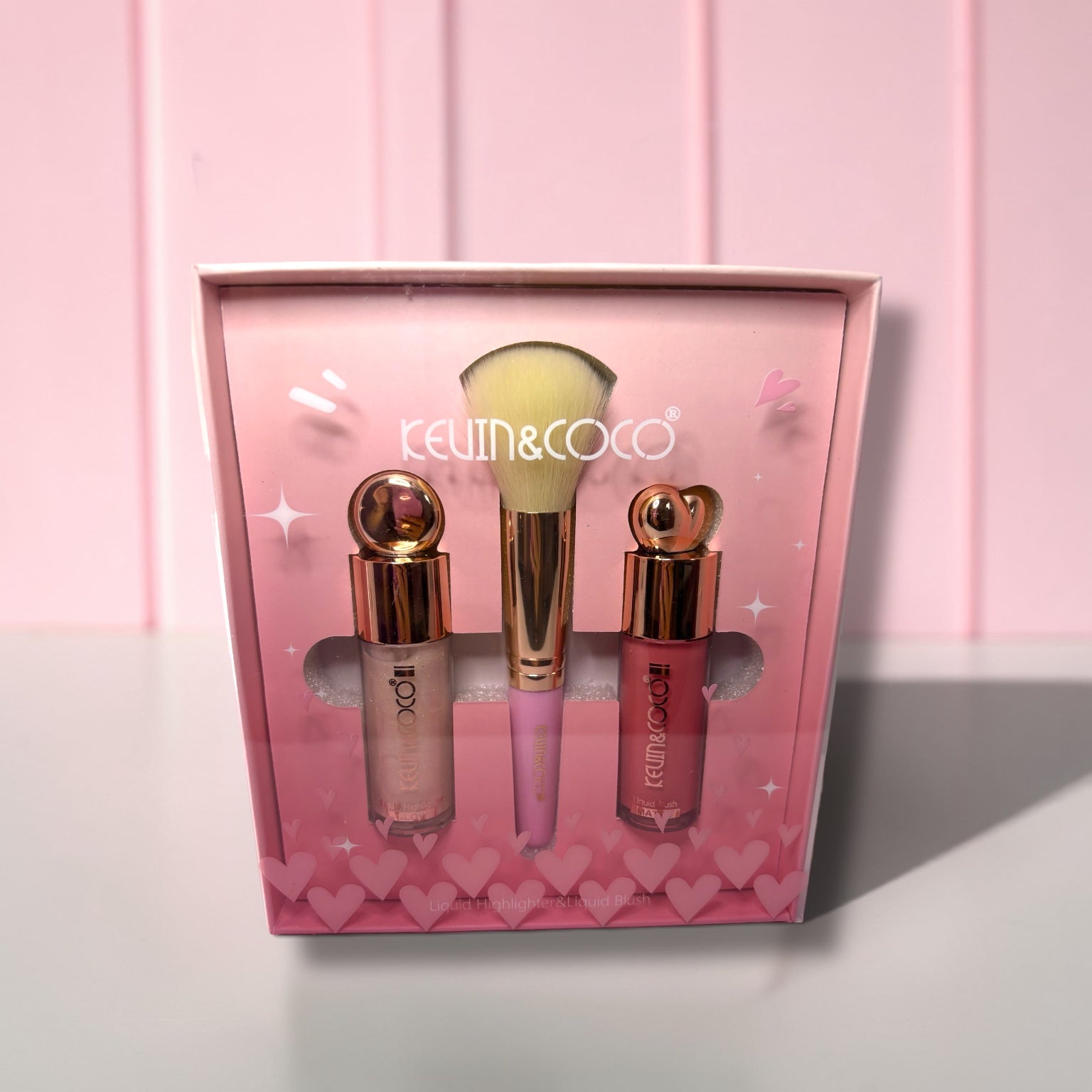 LIQUID HIGHLIGHTER & LIQUID BLUSH